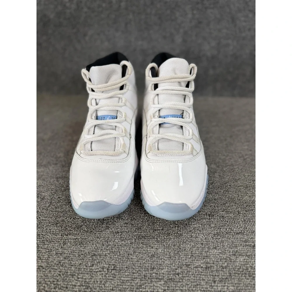 Jordan Air Jordan 11 Retro Legend Blue Shoes Mens 9.5 White Sneakers CT8012-104